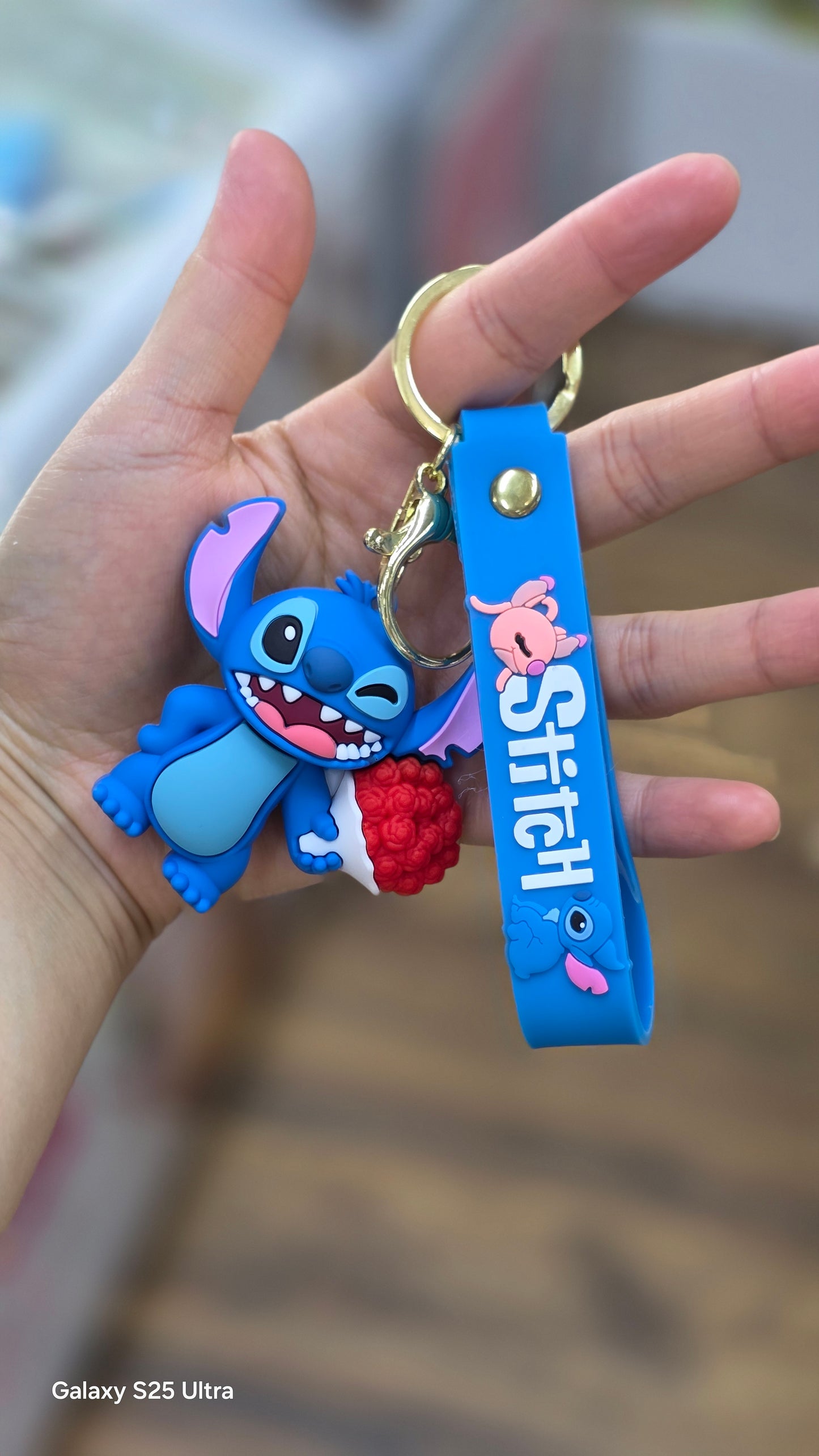 Stitch keychain